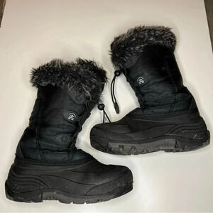 Kamik Snow Gypsy 3 Boots in Black Youth Girls Size 5